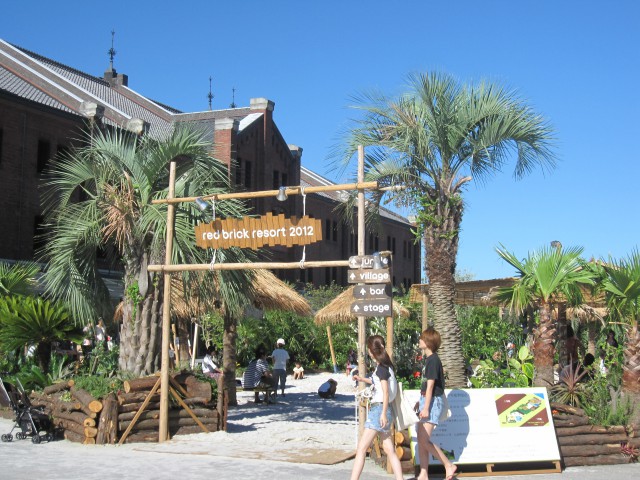 赤レンガ倉庫 広場