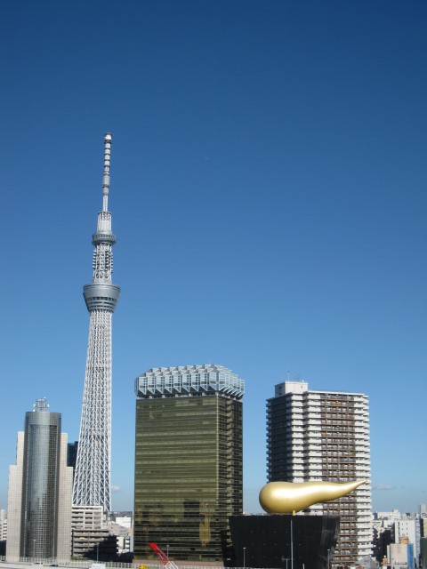 浅草文化観光センターから臨む東京スカイツリー