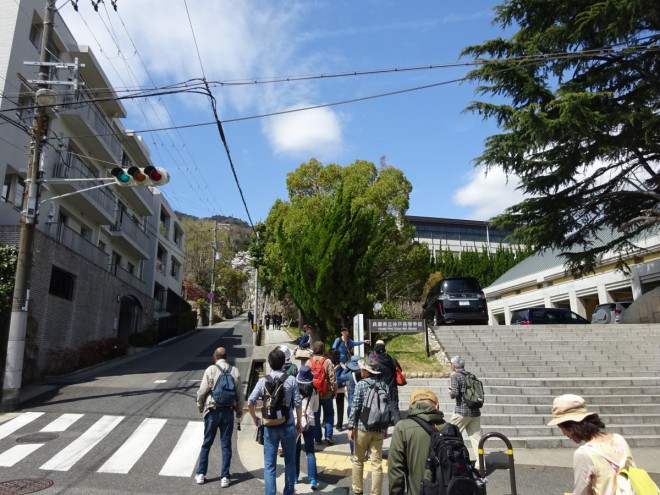 神戸高低差学会「第3回フィールドワーク 地獄やロマンスを感じて、桜のトンネルを抜けよう」