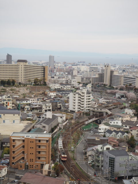 神鉄丸山駅より見下ろす