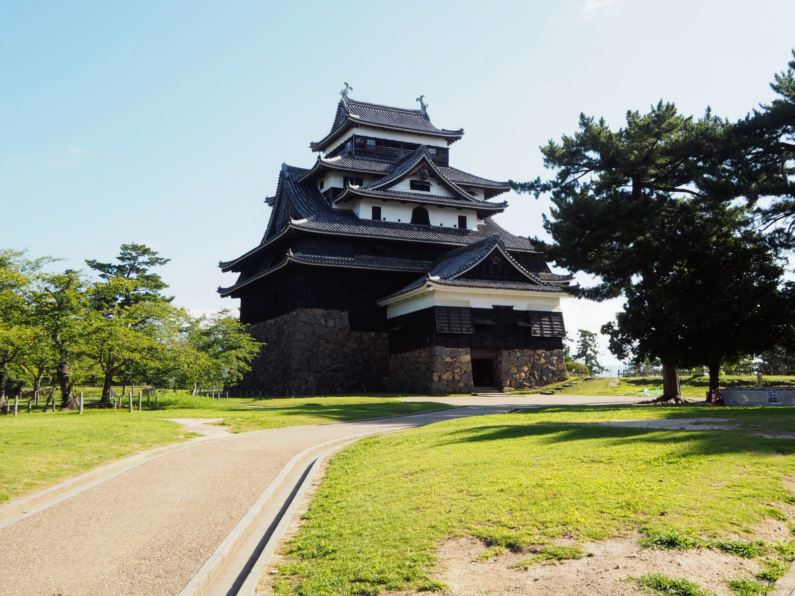 ベタ踏み坂 から 松江城